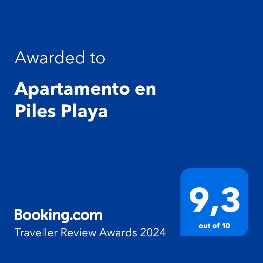 Apartamento En Piles Playa Экстерьер фото